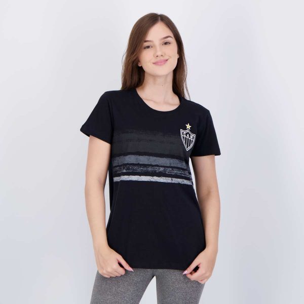 Camisa Atlético Mineiro Classic Feminina Preta