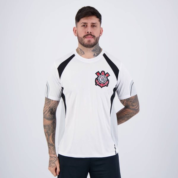 Camisa Corinthians Orizon Branca e Preta