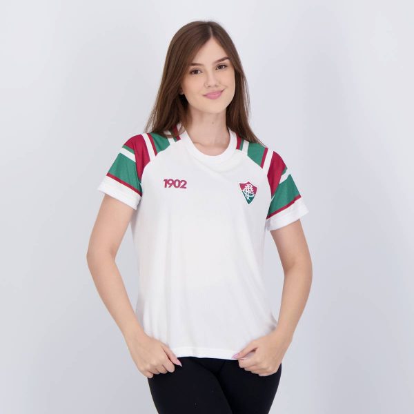 Camisa Fluminense Nascer Feminina Branca