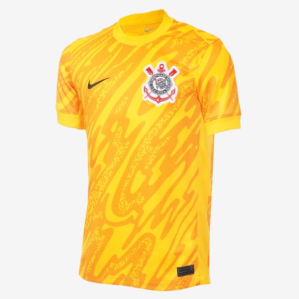 Camisa de Goleiro Nike Corinthians 2024/25 Torcedor Pro Infantil