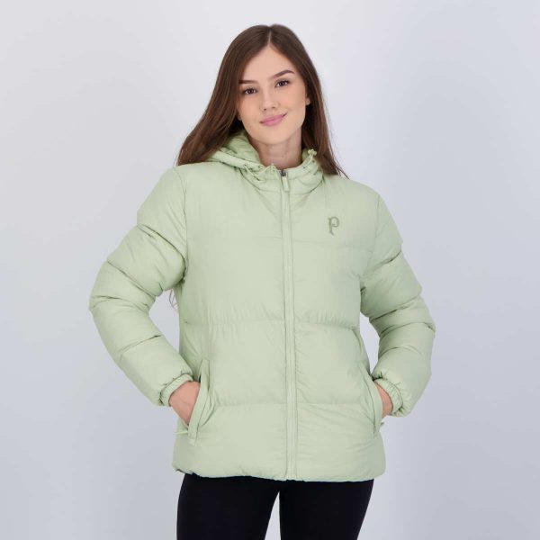 Jaqueta Palmeiras Puffer Feminina