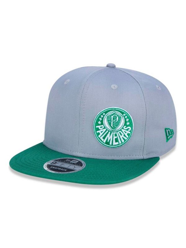 Boné New Era 9fifty Original Fit Sn Palmeiras Cinza