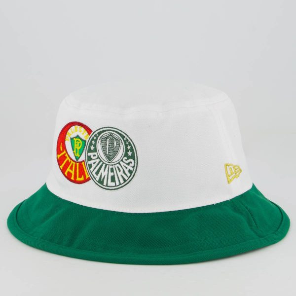 Bucket New Era Palmeiras Verde e Branco