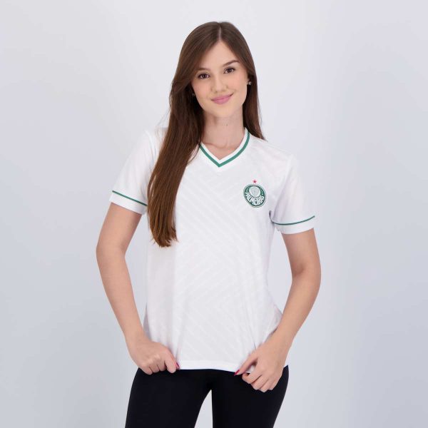 Camisa Palmeiras Home II Lake Feminina Branca