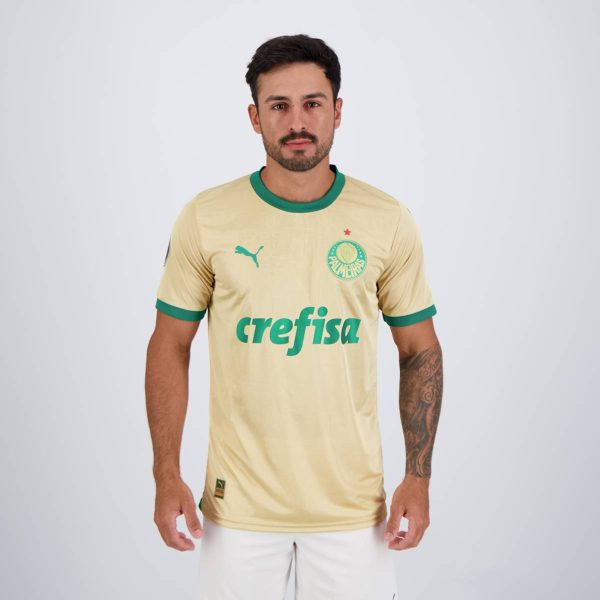 Camisa Puma Palmeiras III 2024 Jogador Patch Libertadores