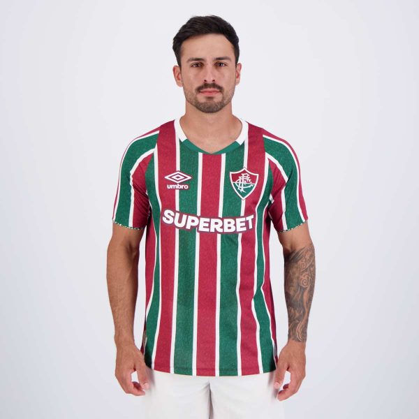 Camisa Umbro Fluminense FC I 2024 Com Número