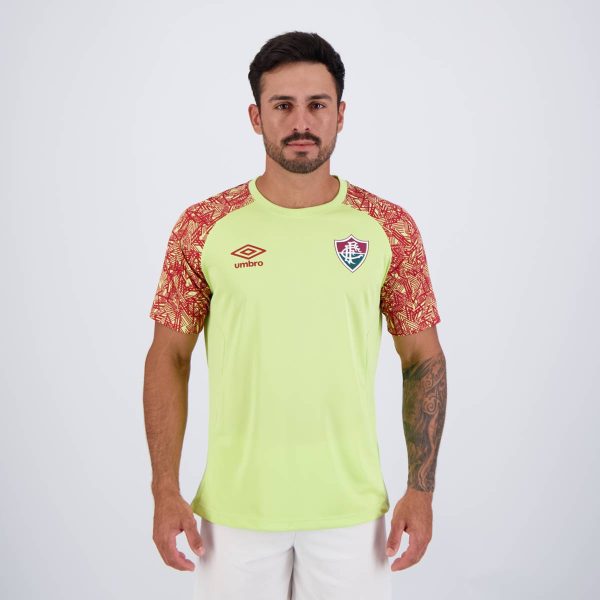 Camisa Umbro Fluminense Treino Goleiro 2024 Verde