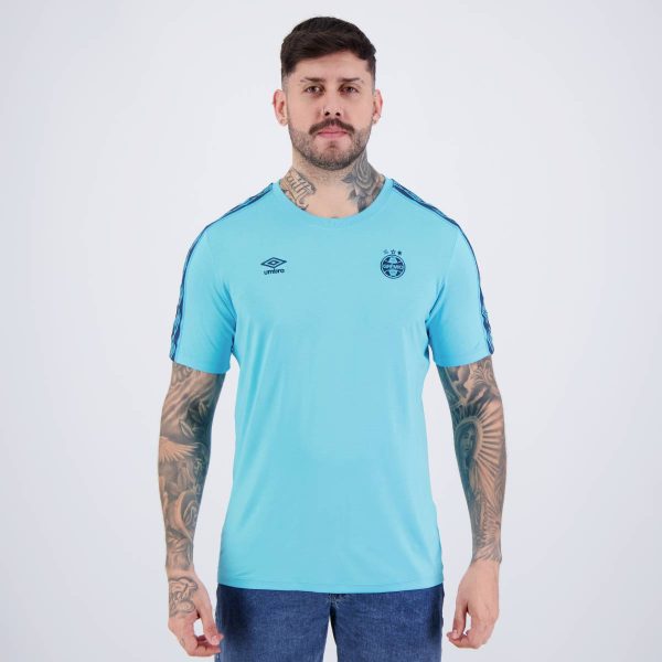 Camisa Umbro Grêmio Concentração 2024 Azul