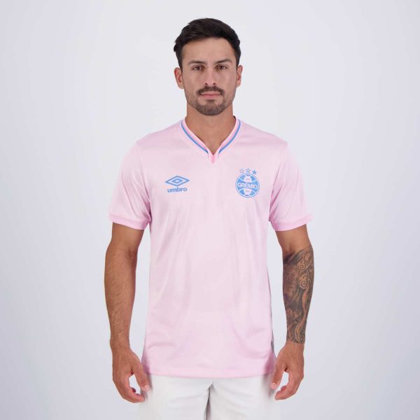 Camisa Umbro Grêmio Outubro Rosa 2024