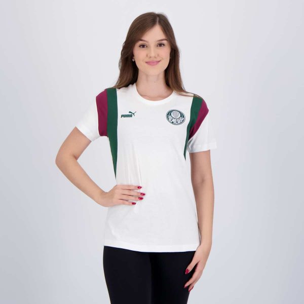 Camiseta Puma Palmeiras FTBL Archive Feminina