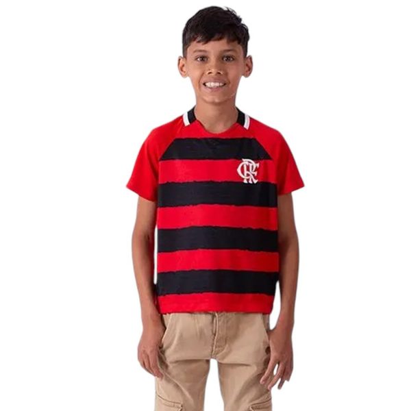 Infantil - Camisa Braziline Flamengo Manto