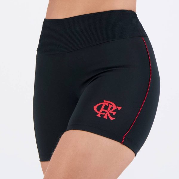 Shorts Flamengo Oak Feminino Preto