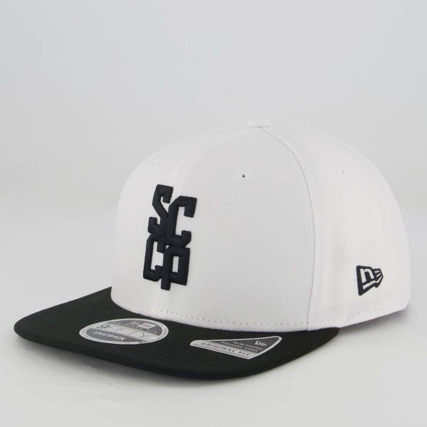 Boné New Era Corinthians 950 SCCP Branco e Preto