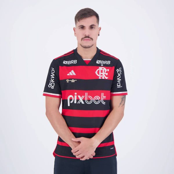 Camisa Adidas Flamengo I 2024 Matchday Copa do Brasil 2024