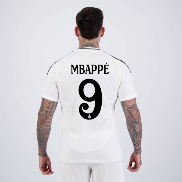 Camisa Adidas Real Madrid I 2025 9 Mbappé