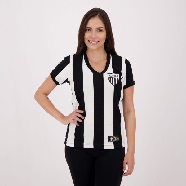 Camisa Atlético Mineiro 1950 Retrô Feminina