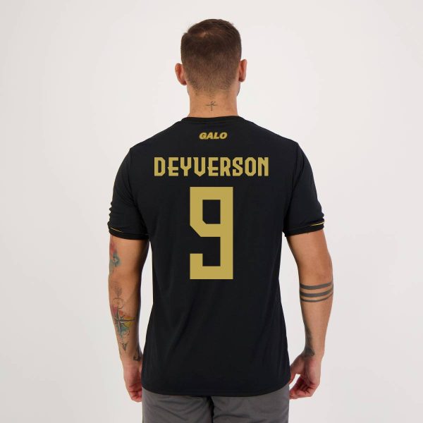 Camisa Atlético Mineiro Deyverson 9 Begin Preta