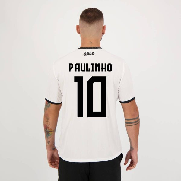 Camisa Atlético Mineiro Paulinho 10 Master Branca