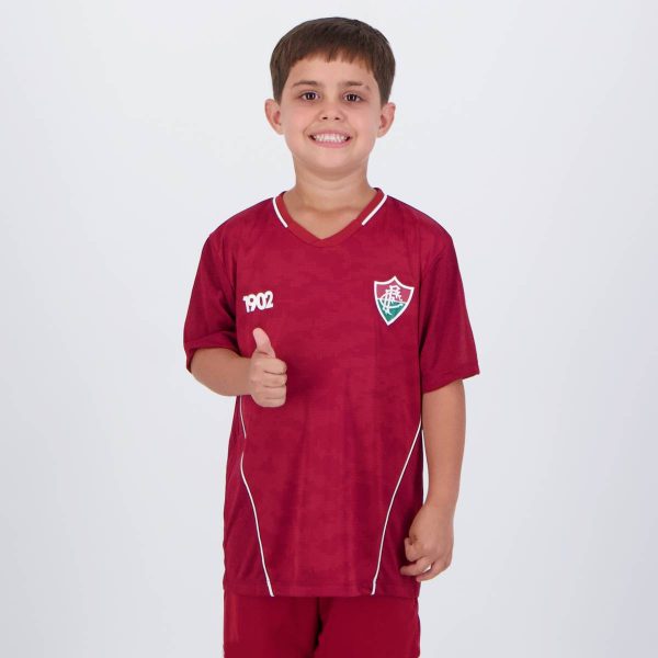 Camisa Fluminense Arctic Infantil Vinho