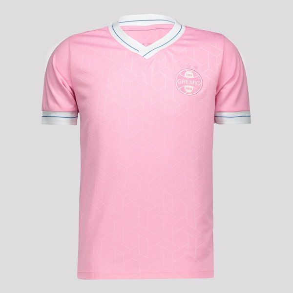 Camisa Grêmio Outubro Rosa Imortal Juvenil