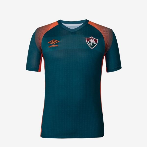 Camisa Masculina Umbro Aquecimento Fluminense 2023 Incolor