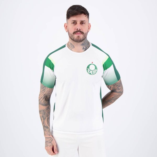 Camisa Palmeiras Alviverde Branca e Verde