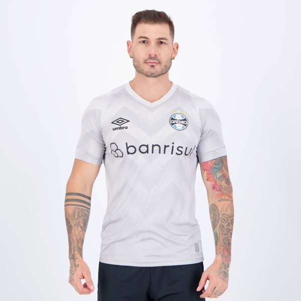 Camisa Umbro Grêmio Goleiro 2024 Cinza