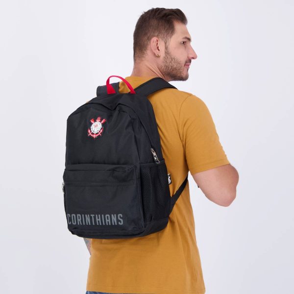 Mochila Corinthians Esportiva Escudo Colorido