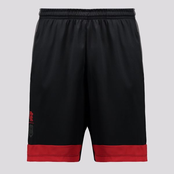 Bermuda Flamengo Fluir Preta