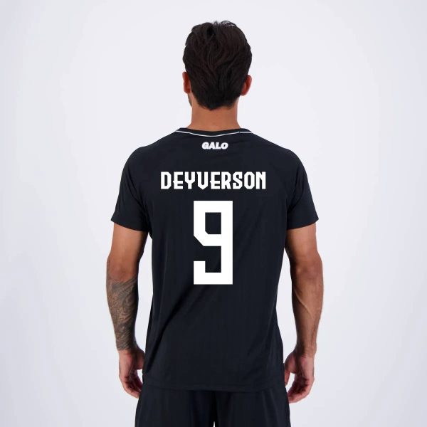 Camisa Atlético Mineiro Deyverson 9 Firmamento Preta