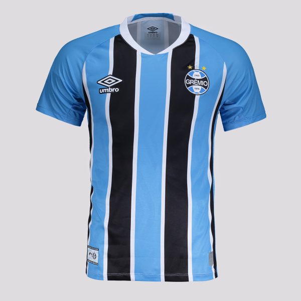 Camisa Umbro Grêmio I 2025 Com Número Patch Sul-Americana