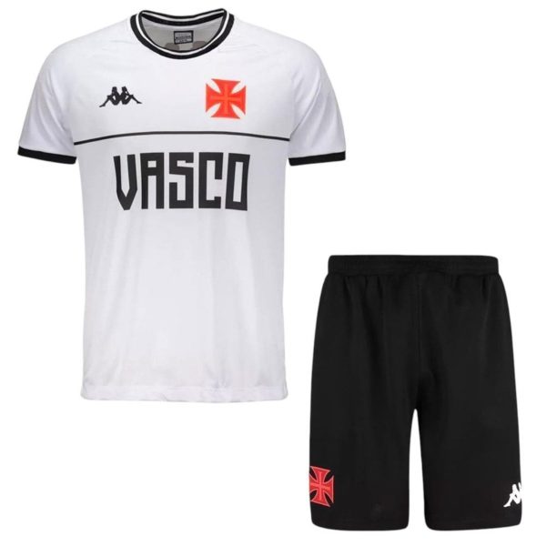 Infantil - Conjunto Kappa Vasco Da Gama Supporter - Branco - kappa