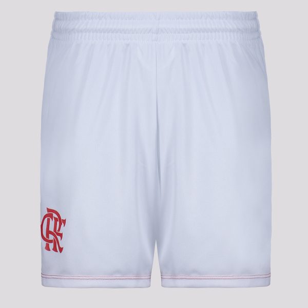 Bermuda Flamengo Brotar Infantil Branca