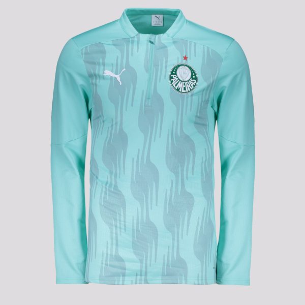 Blusão Puma Palmeiras Pré-Jogo 2025 Verde