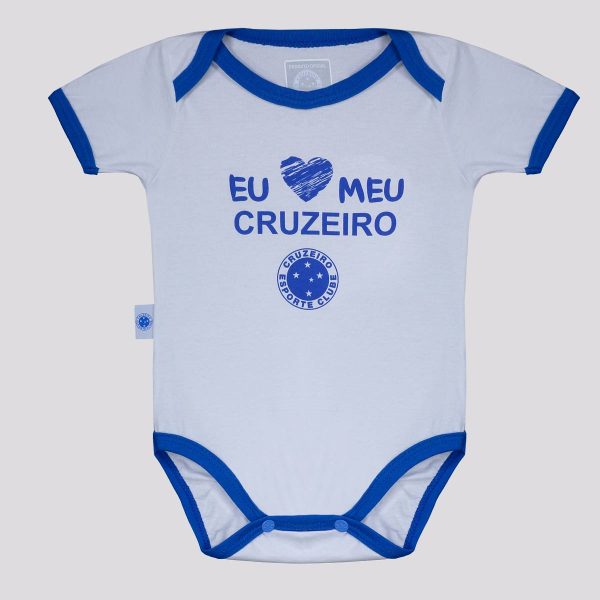 Body Cruzeiro Frase Infantil Branco