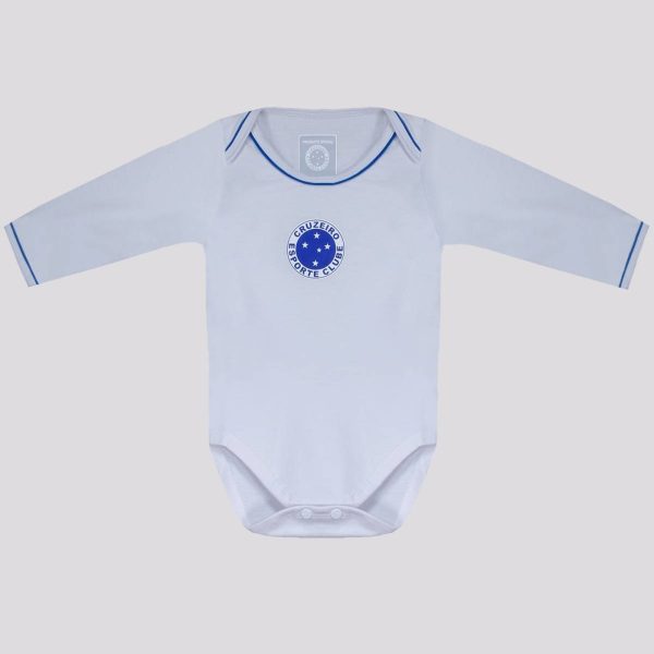 Body Cruzeiro Manga Longa Branco