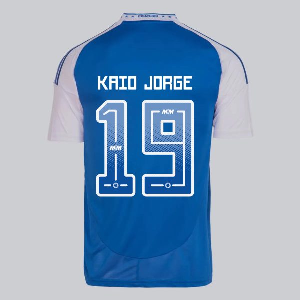 Camisa Adidas Cruzeiro I 2025 19 Kaio Jorge