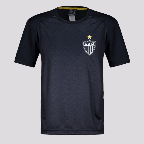 Camisa Atlético Mineiro Principia Infantil Preta