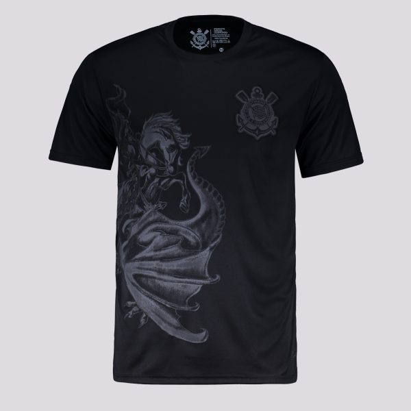 Camisa Corinthians São Jorge I Preta