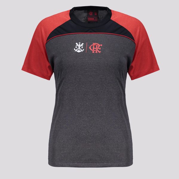 Camisa Flamengo Aurora Feminina Cinza