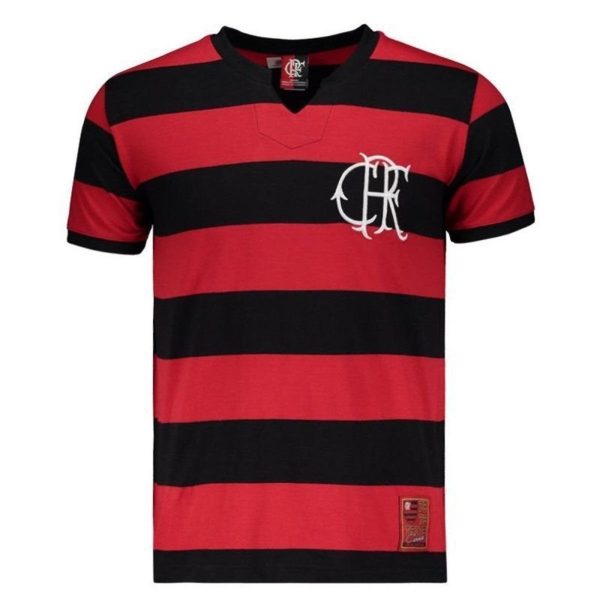 Camisa Flamengo Braziline Fla Tri Masculina - Vermelho - braziline