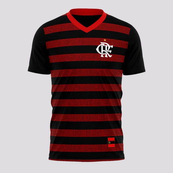Camisa Flamengo Nine Preta e Vermelha