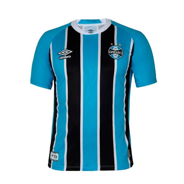 Camisa Masculina Umbro Grêmio Azul/Preto/Branco