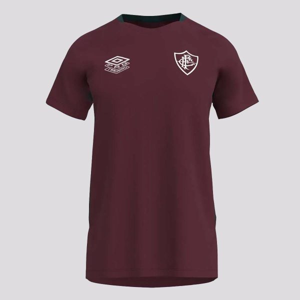 Camisa Umbro Fluminense Treino 2025 Bordô