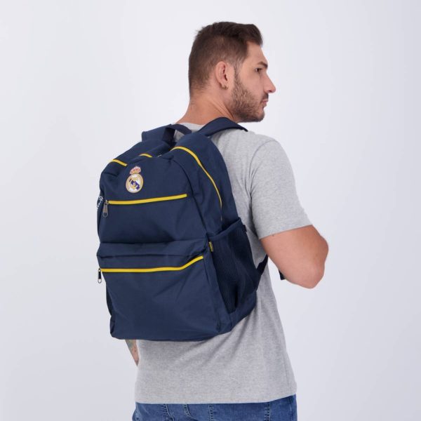 Infantil - Mochila Real Madrid Esportiva Azul