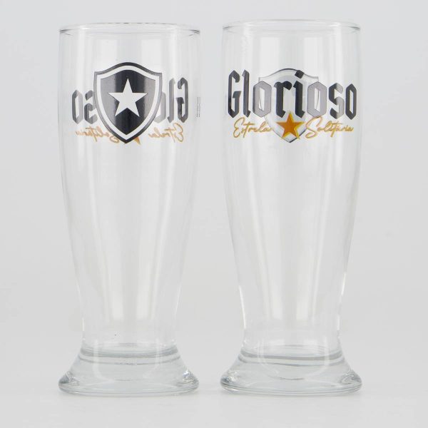 Kit Botafogo 2 Copos Munich