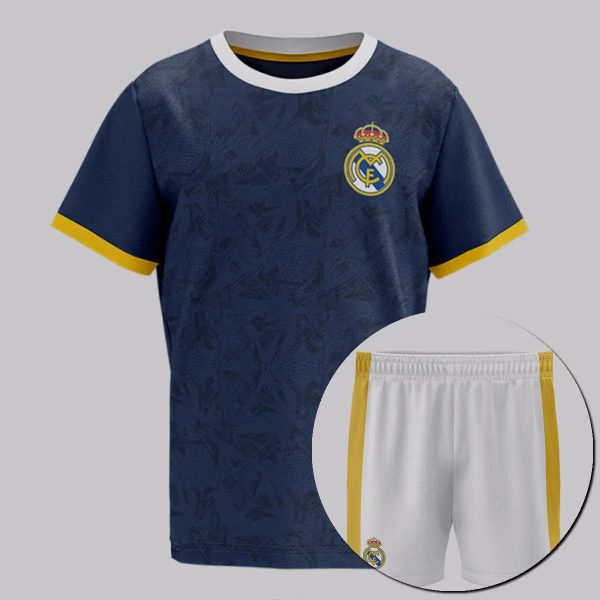 Kit Real Madrid Infantil Marinho e Branca
