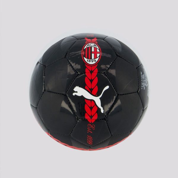 Mini Bola Puma Milan Pré-Jogo Preta
