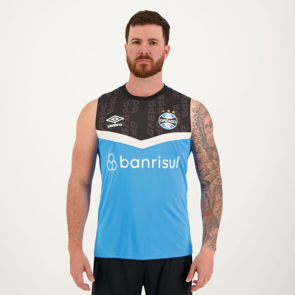 Regata Umbro Grêmio Treino 2023 Azul