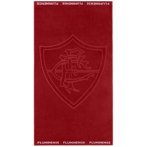 Toalha Banho Praia Piscina Time Fluminense Buettner Vermelho